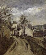 Paul Cezanne The House of Dr Gachet in Auvers Spain oil painting artist